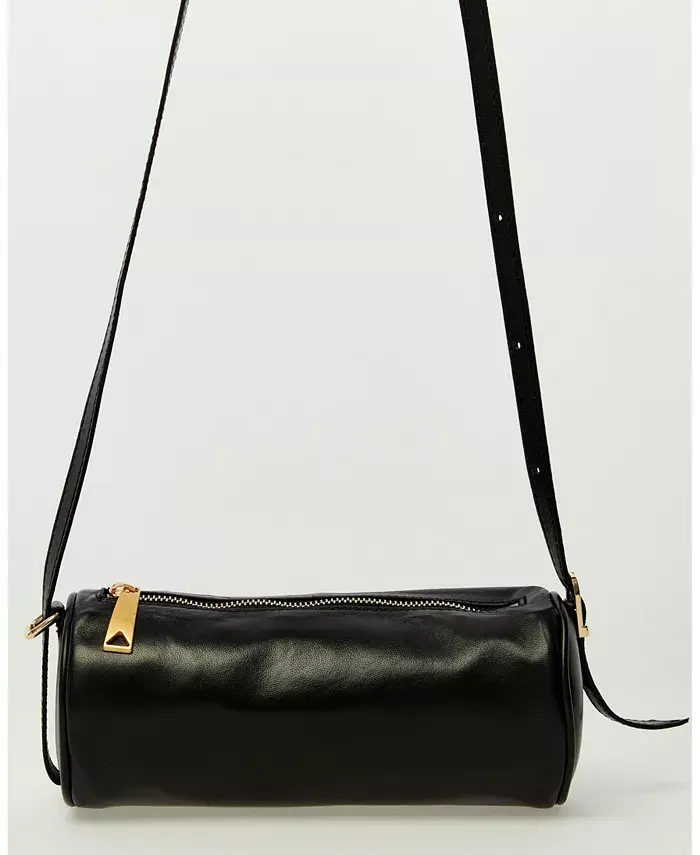 Женская кожаная сумка-бочка Furniq UK, черный
Женская кожаная сумка-бочка Furniq UK, черный