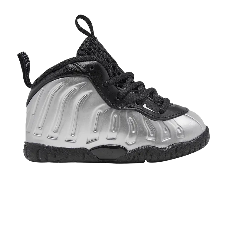 Кроссовки Nike Little Posite One TD 'Chrome', серебряный 
Кроссовки Nike Little Posite One TD 'Chrome', серебряный