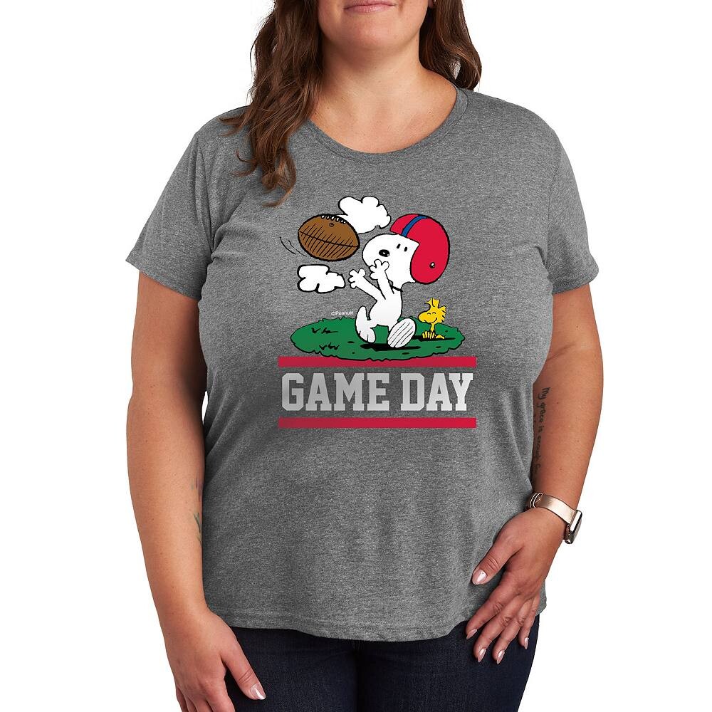 Футболка с рисунком Plus Peanuts Snoopy Game Day Licensed Character, цвет Heather Gray
Футболка с рисунком Plus Peanuts Snoopy Game Day Licensed Character, цвет Heather Gray