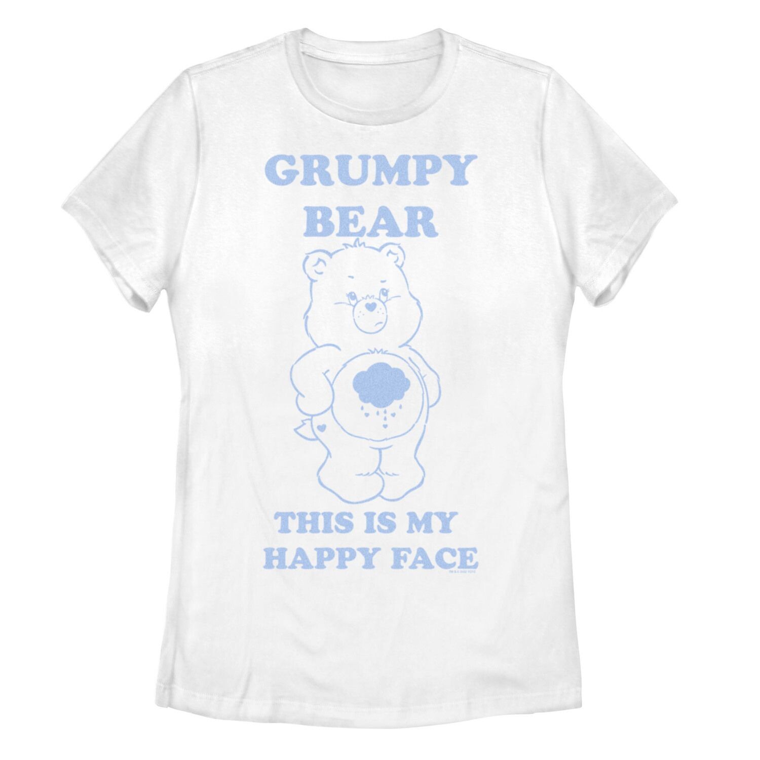 Футболка с рисунком «Это мое счастливое лицо» для юниоров Care Bears Grumpy Bear Licensed Character
Футболка с рисунком «Это мое счастливое лицо» для юниоров Care Bears Grumpy Bear Licensed Character