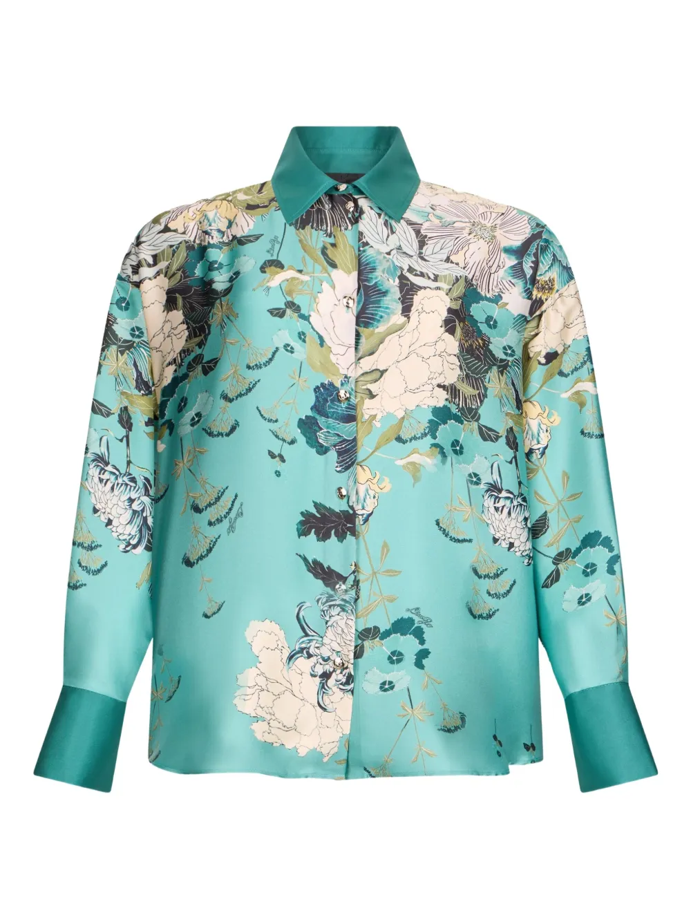 Рубашка с цветочным принтом LIU JO, синий
Рубашка с цветочным принтом LIU JO, синий