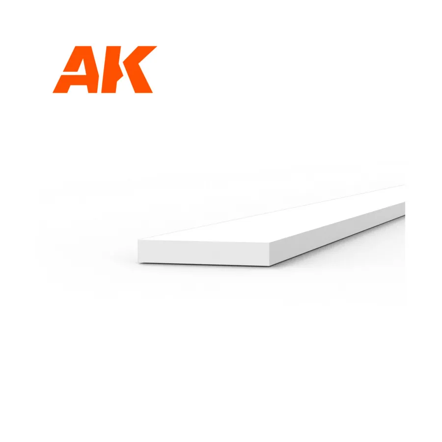 Полоса стирола - 0,5 х 3 х 350 мм., High Quality Modeling Styrene
Полоса стирола - 0,5 х 3 х 350 мм., High Quality Modeling Styrene