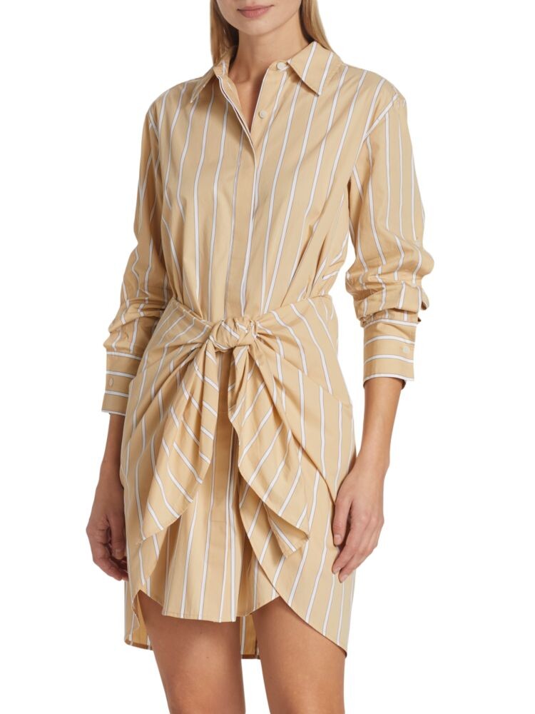 Платье-рубашка в полоску с завязками Charlotte Derek Lam 10 Crosby, цвет Khaki Multi
Платье-рубашка в полоску с завязками Charlotte Derek Lam 10 Crosby, цвет Khaki Multi