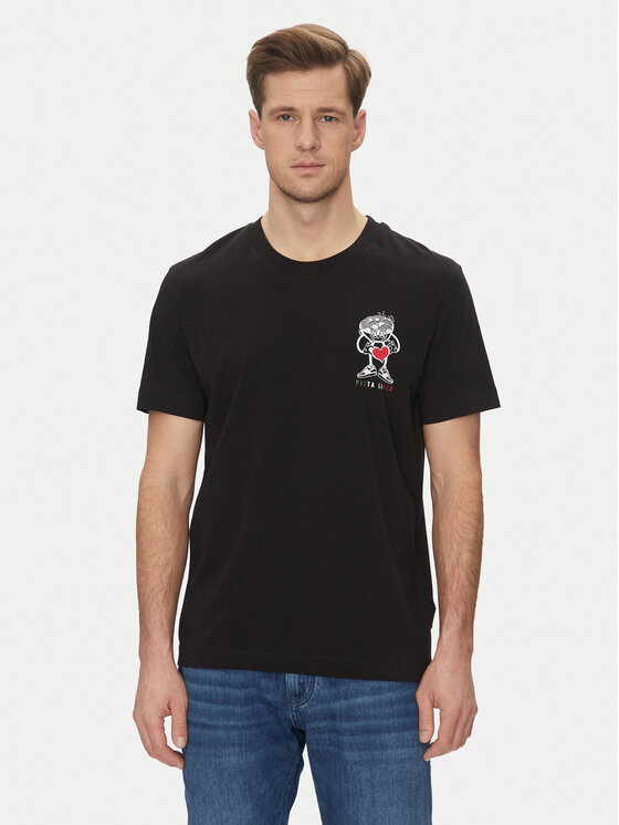 Футболка современного кроя 15 JJJ-23Alonzo 30045691 Joop! Jeans, черный 
Футболка современного кроя 15 JJJ-23Alonzo 30045691 Joop! Jeans, черный