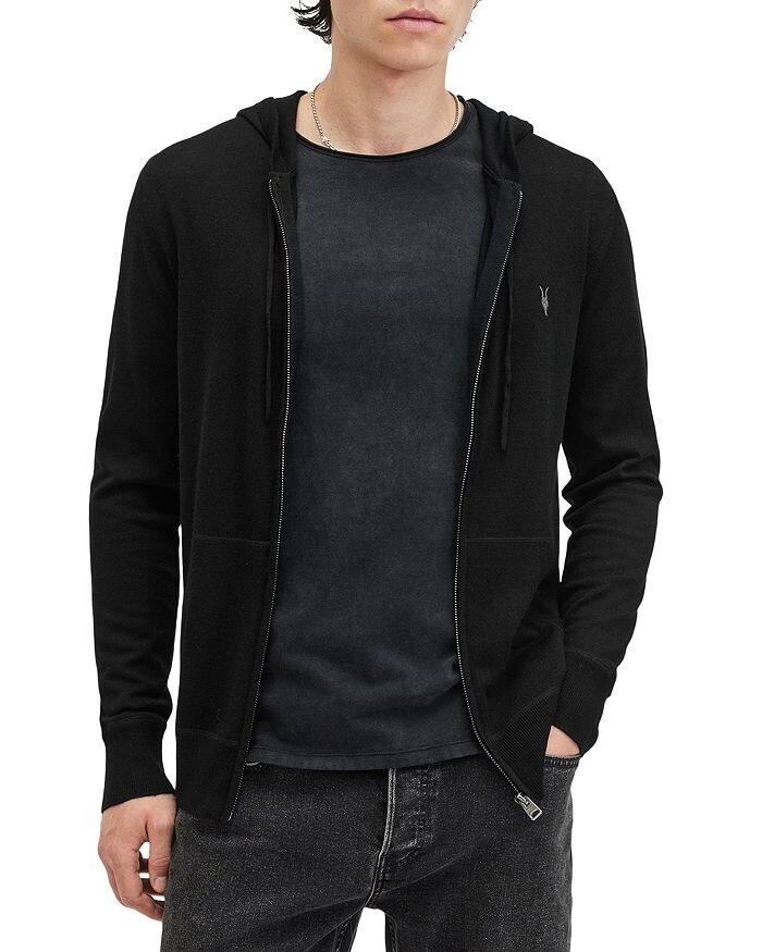 ALLSAINTS Mode Толстовка приталенного кроя на молнии из мериносовой шерсти, черный
ALLSAINTS Mode Толстовка приталенного кроя на молнии из мериносовой шерсти, черный