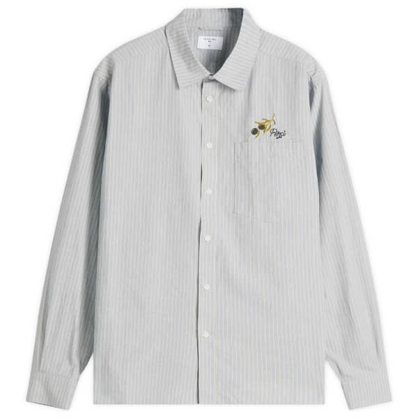 Рубашка Бари Пирс оверсайз Percival, синий 
Рубашка Бари Пирс оверсайз Percival, синий