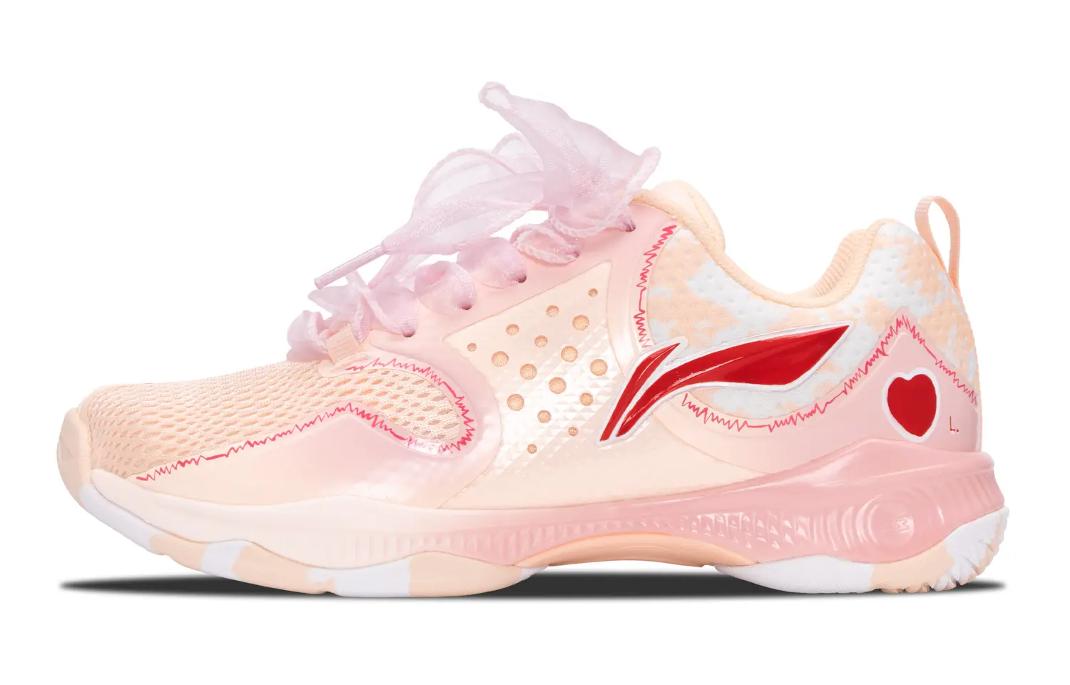 Женские кроссовки для бадминтона Low top с технологией Battle TD, амортизацией, устойчивостью к истиранию и упругими свойствами LINING, розовый
Женские кроссовки для бадминтона Low top с технологией Battle TD, амортизацией, устойчивостью к истиранию и упругими свойствами LINING, розовый