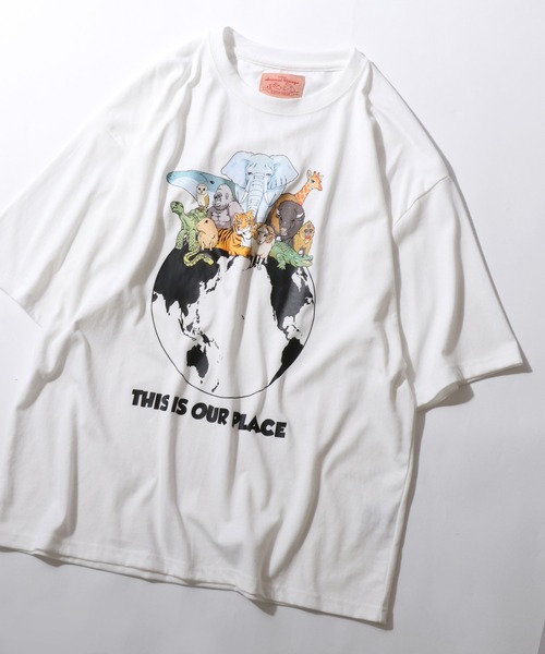 Футболка оверсайз с коротким рукавом, анималистический принт SITRY, белый
Футболка оверсайз с коротким рукавом, анималистический принт SITRY, белый