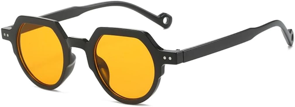 Модные маленькие овальные солнцезащитные очки для женщин с защитой от УФ-излучения UV400 в винтажном панк-стиле с заклепками, конфетного цвета, женские и мужские очки с леопардовым принтом UUPTTPL, Black Orange
Модные маленькие овальные солнцезащитные очки для женщин с защитой от УФ-излучения UV400 в винтажном панк-стиле с заклепками, конфетного цвета, женские и мужские очки с леопардовым принтом UUPTTPL, Black Orange