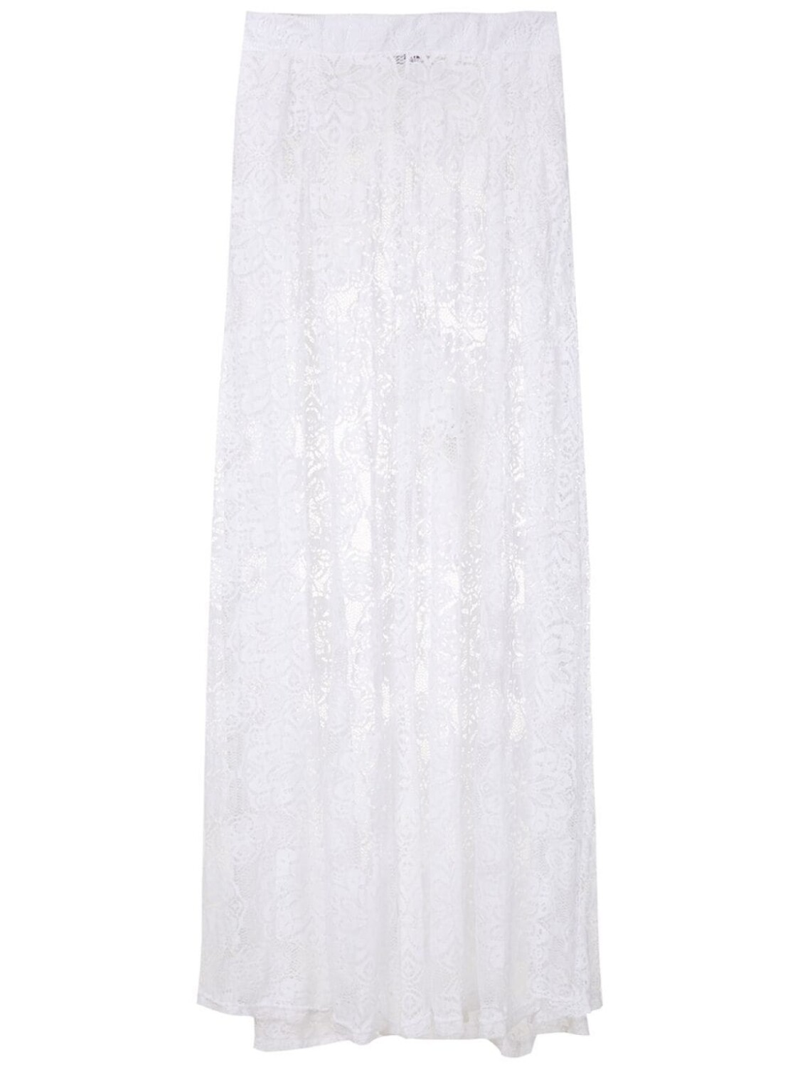 Кружевные брюки палаццо Calça Amir Slama, белый
Кружевные брюки палаццо Calça Amir Slama, белый