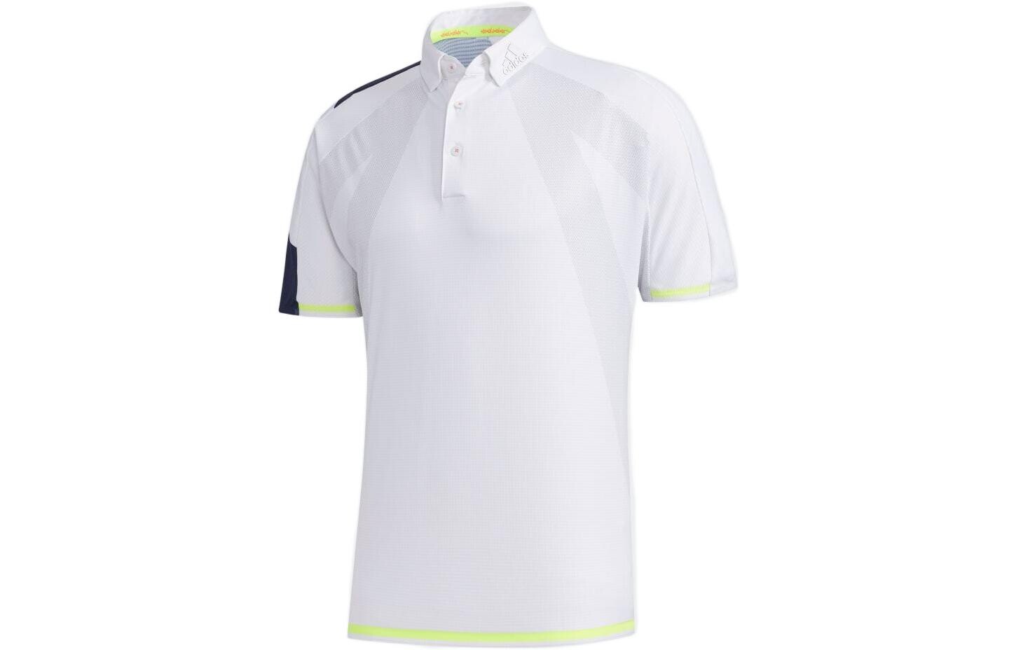 Рубашка поло мужская белая Adidas, белый 
Рубашка поло мужская белая Adidas, белый
