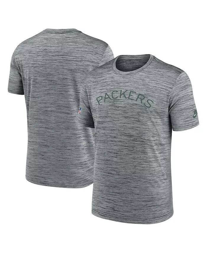 Мужская серая футболка Green Bay Packers Velocity Alternate Logo Performance Nike
Мужская серая футболка Green Bay Packers Velocity Alternate Logo Performance Nike