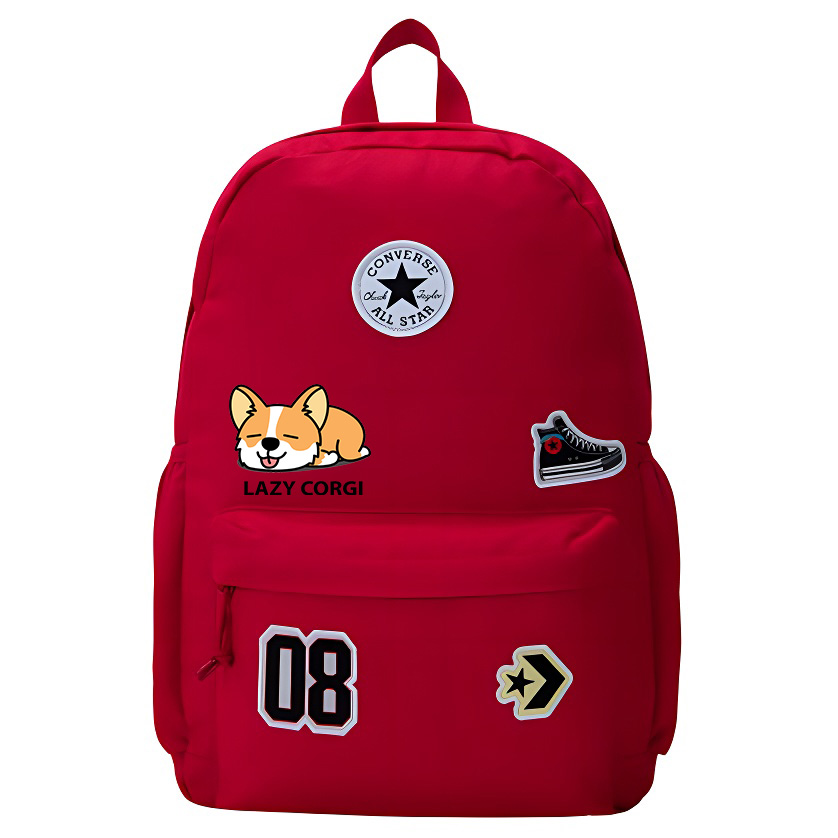 Converse Полиэстеровый рюкзак средний размер унисекс в стиле преппи красный, Corgi
Converse Полиэстеровый рюкзак средний размер унисекс в стиле преппи красный, Corgi