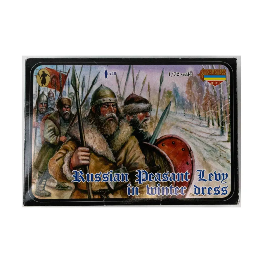 Русский крестьянский ополченец в зимнем платье, Historical Miniatures (Strelets-R) (1:72)
Русский крестьянский ополченец в зимнем платье, Historical Miniatures (Strelets-R) (1:72)