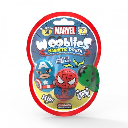 Набор коллекционных фигурок Wooblies, Flow Pack WOOBLIES MARVEL
Набор коллекционных фигурок Wooblies, Flow Pack WOOBLIES MARVEL