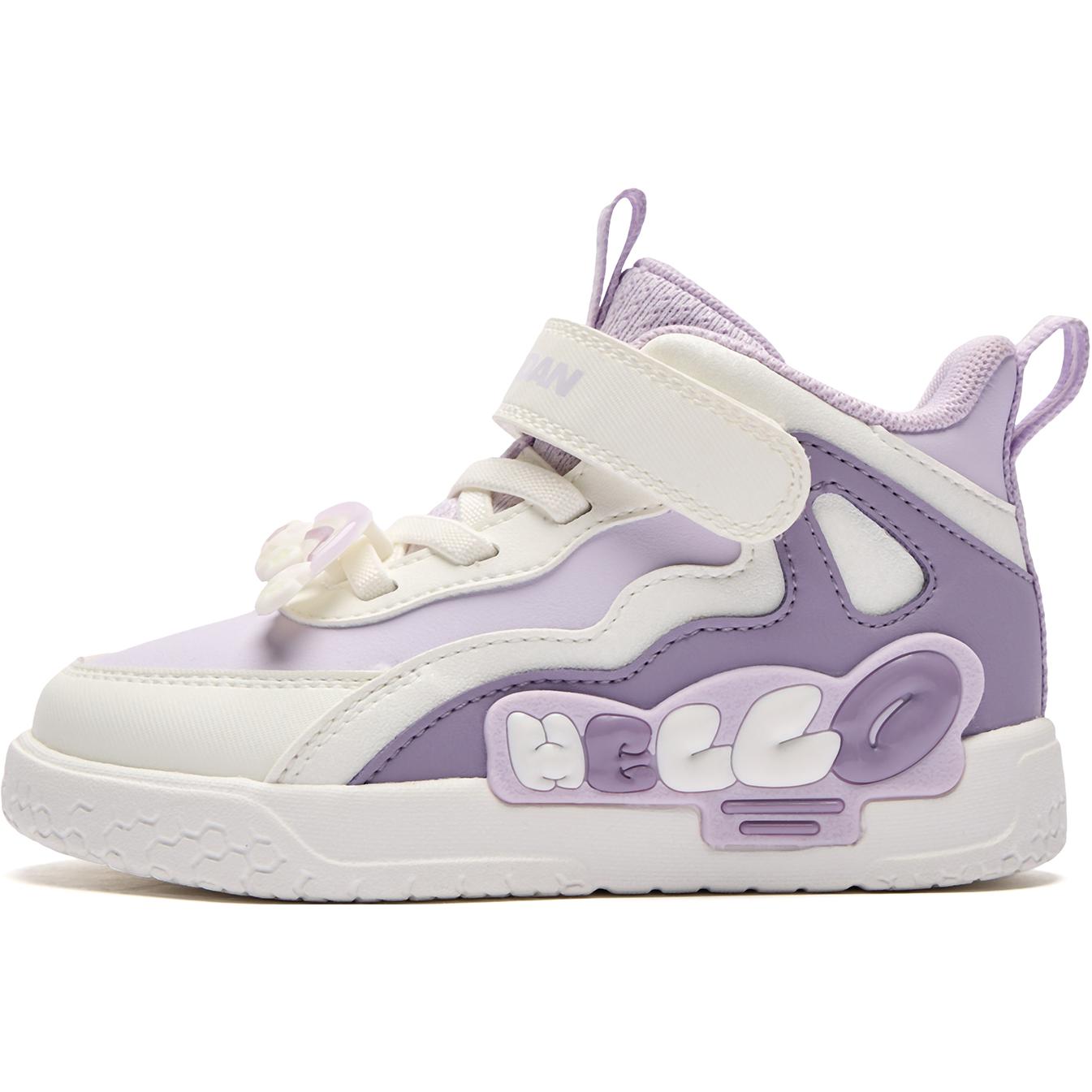 QIAODAN Кроссовки Mid top для малышей Synthetic Leather Slip Resistant Abrasion Resistant бело-фиолетовые
QIAODAN Кроссовки Mid top для малышей Synthetic Leather Slip Resistant Abrasion Resistant бело-фиолетовые