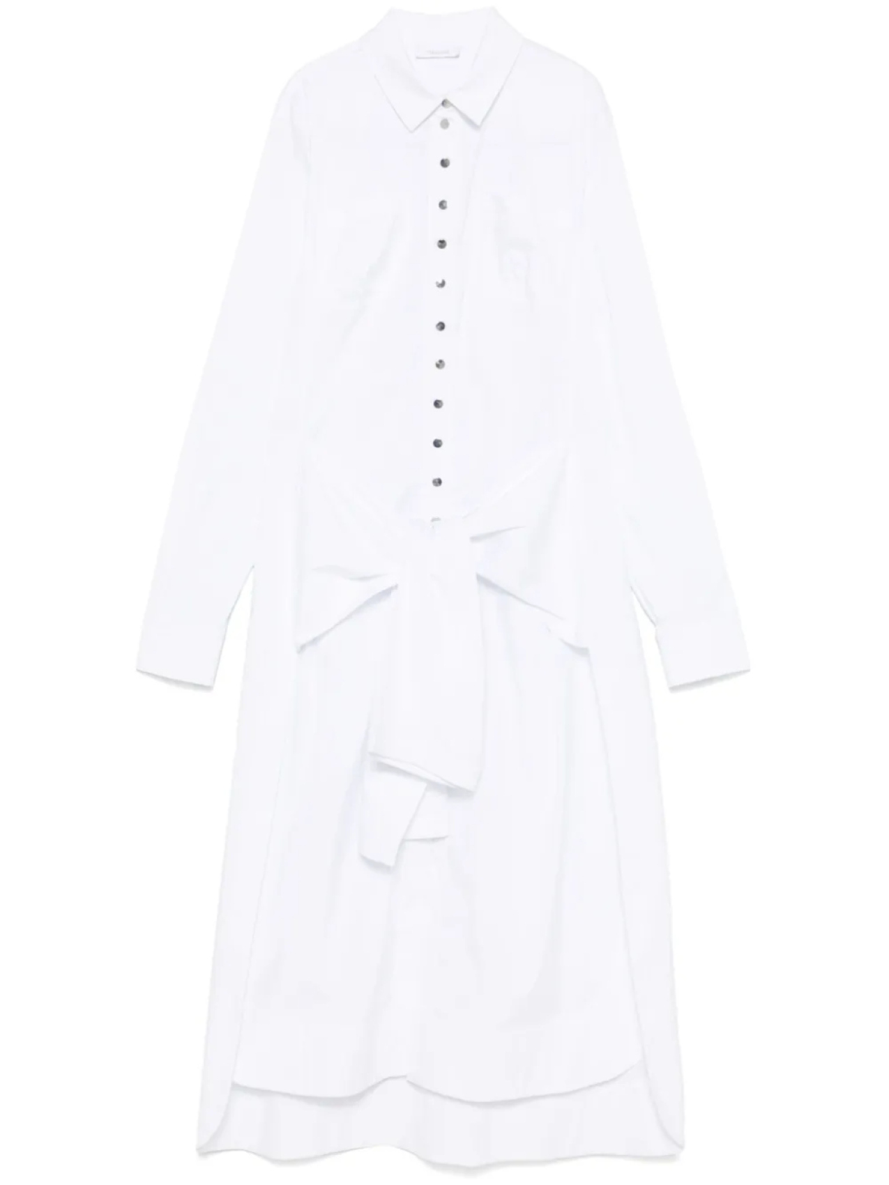 Rabanne платье макси с поясом, белый
Rabanne платье макси с поясом, белый