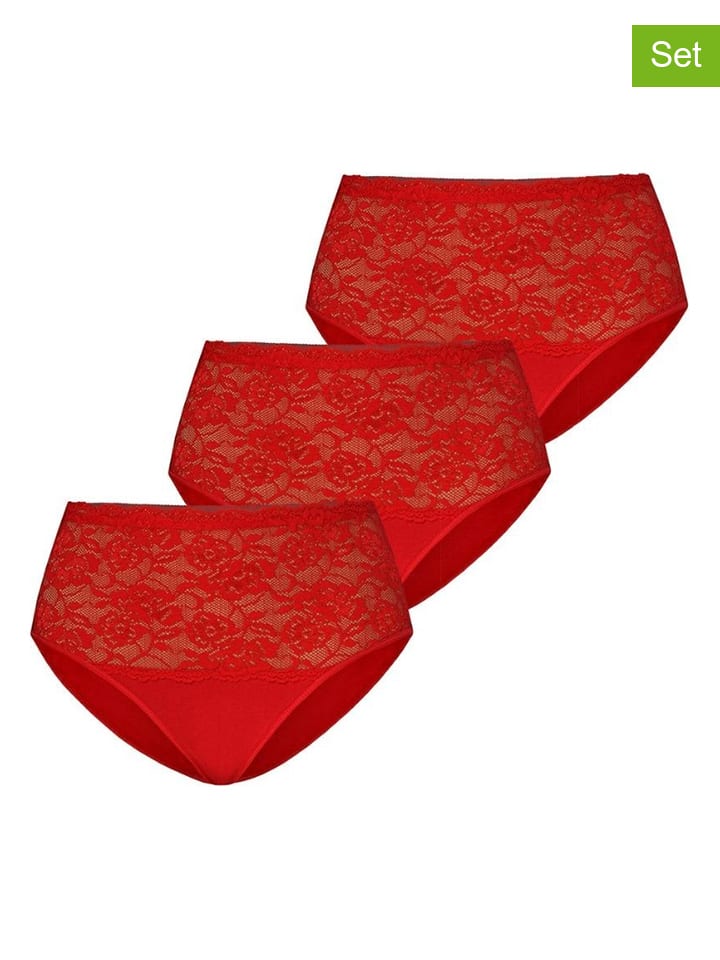 Teyli Комплект из 3 штук: трусики с высокой талией, красные
Teyli Комплект из 3 штук: трусики с высокой талией, красные