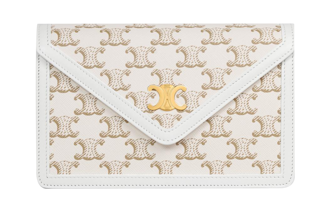 CELINE Кожаная портативная сумка через плечо женская белая
CELINE Кожаная портативная сумка через плечо женская белая