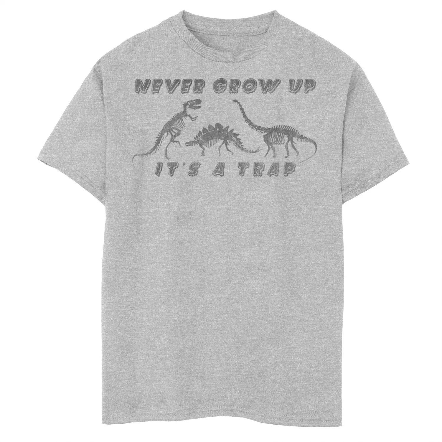 Футболка с изображением динозавра и надписью «Dino Trap» для мальчиков 8–20 лет Licensed Character
Футболка с изображением динозавра и надписью «Dino Trap» для мальчиков 8–20 лет Licensed Character