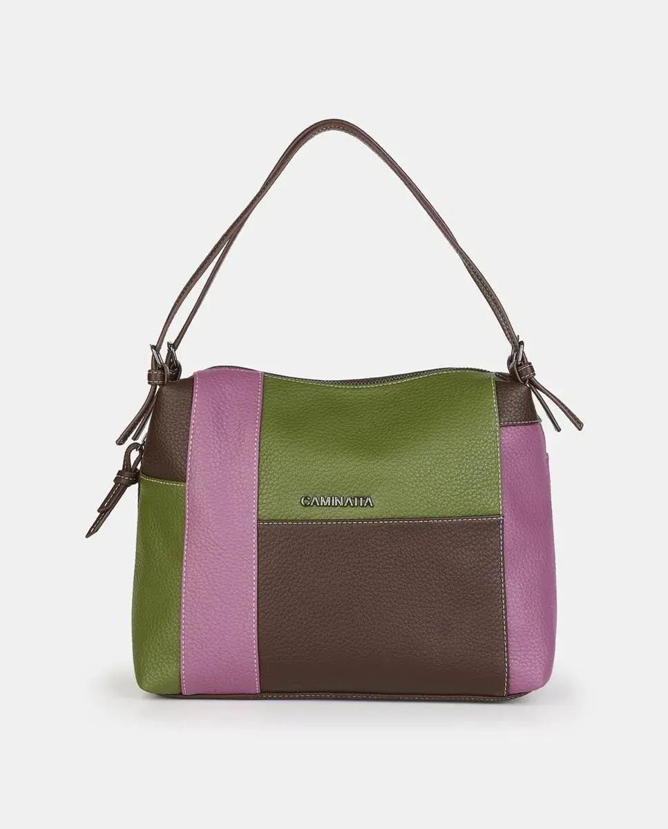 Сумка-хобо с застёжкой-молнией Caminatta, коричневый
Сумка-хобо с застёжкой-молнией Caminatta, коричневый