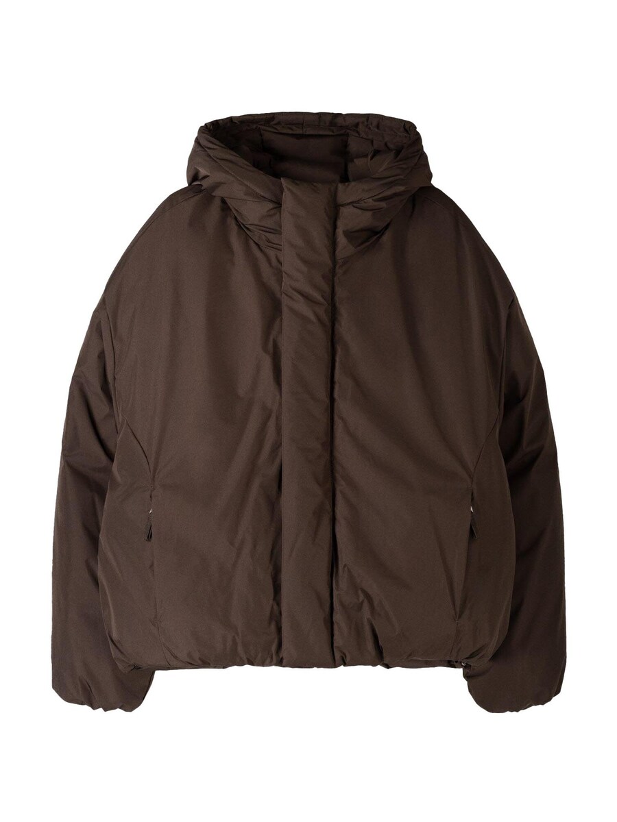 Зимняя куртка Bershka, коричневый
Зимняя куртка Bershka, коричневый