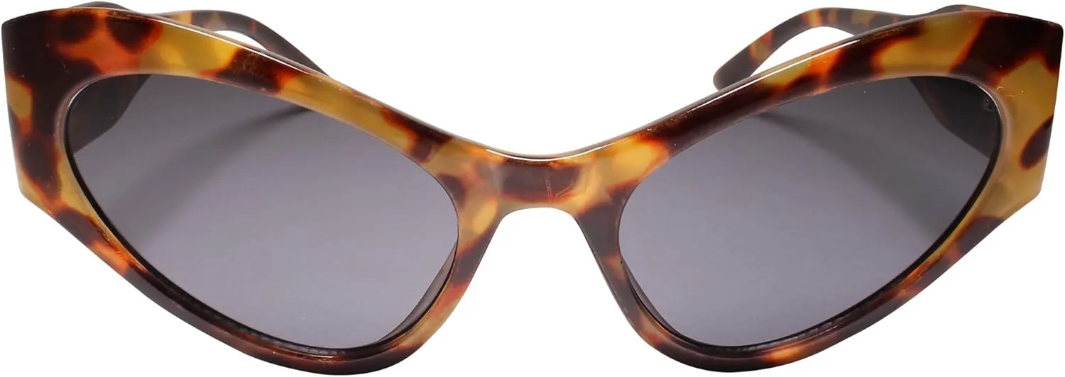 Современные женские солнцезащитные очки в стиле ретро с удлиненными толстыми дужками, овальной формы, черепаховой оправы, «кошачий глаз» Generic, Tortoise
Современные женские солнцезащитные очки в стиле ретро с удлиненными толстыми дужками, овальной формы, черепаховой оправы, «кошачий глаз» Generic, Tortoise