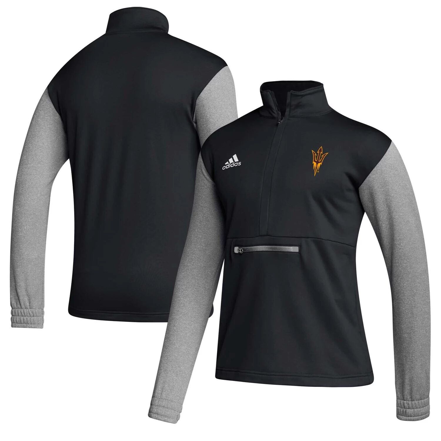 Мужская черная куртка с молнией на четверть молнии Arizona State Sun Devils Team Issue AEROREADY adidas, Черный, Мужская черная куртка с молнией на четверть молнии Arizona State Sun Devils Team Issue AEROREADY adidas 
Мужская черная куртка с молнией на четверть молнии Arizona State Sun Devils Team Issue AEROREADY adidas, Черный, Мужская черная куртка с молнией на четверть молнии Arizona State Sun Devils Team Issue AEROREADY adidas