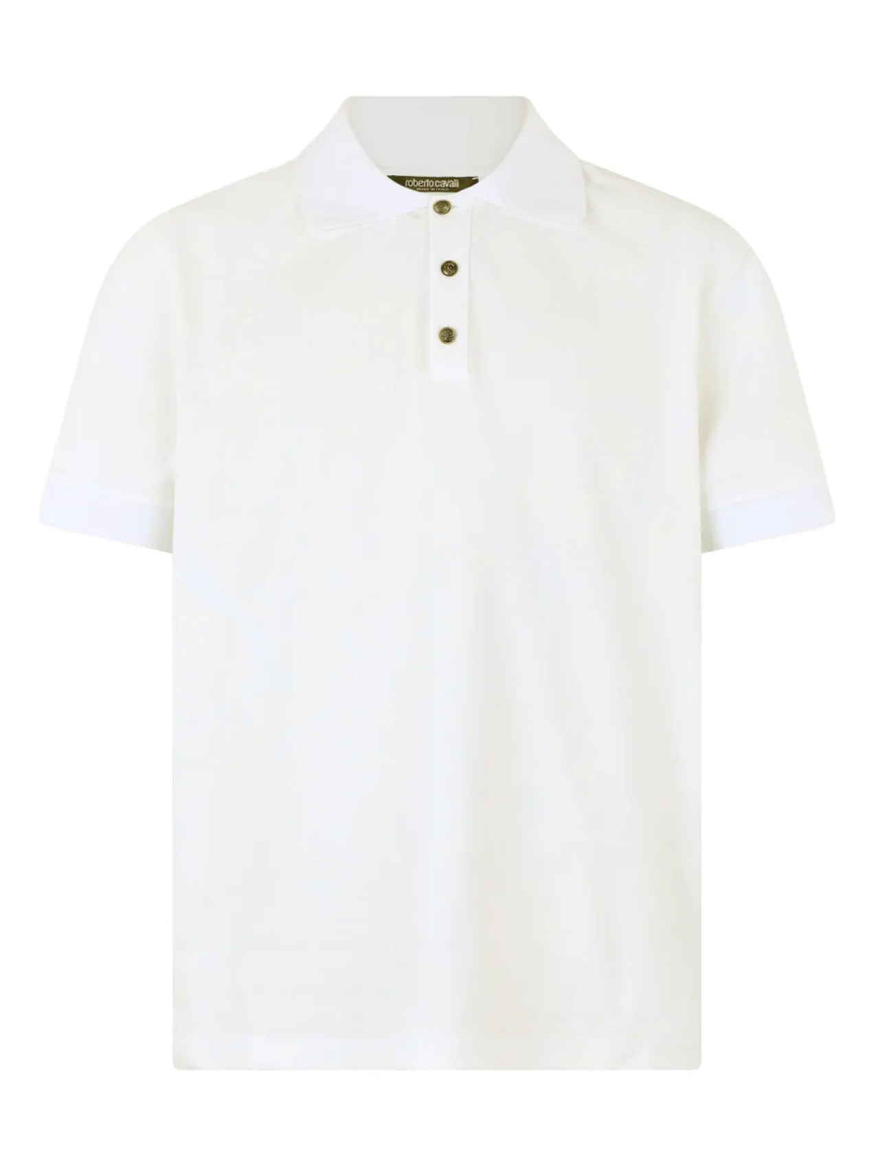 Рубашка поло со змеиным принтом Roberto Cavalli, белый
Рубашка поло со змеиным принтом Roberto Cavalli, белый