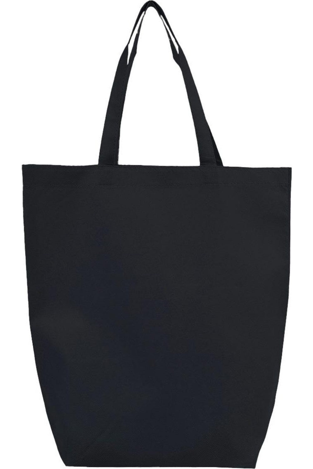 Сумка-шоппер Q-Tees с нетканым дном и ластовицей, черный
Сумка-шоппер Q-Tees с нетканым дном и ластовицей, черный