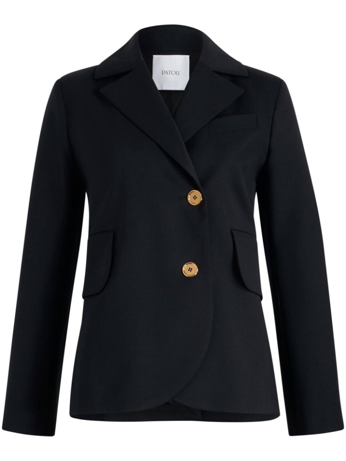 Пиджак Patou из твила с поясом, черный
Пиджак Patou из твила с поясом, черный