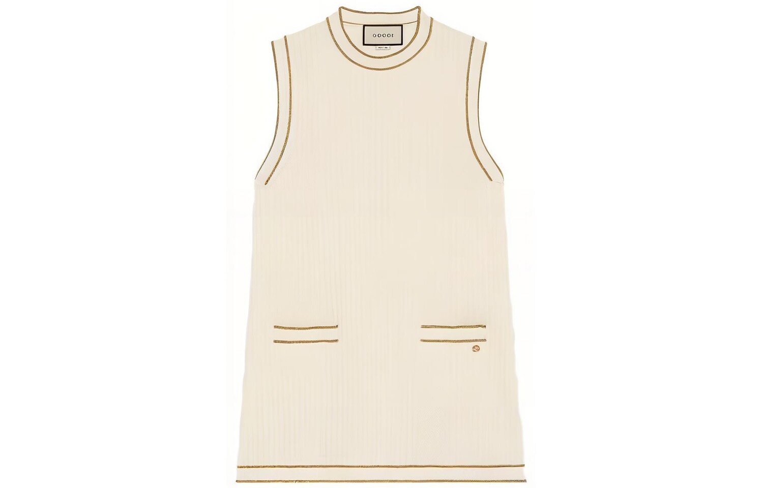 Платье Gucci без рукавов, слоновая кость
Платье Gucci без рукавов, слоновая кость