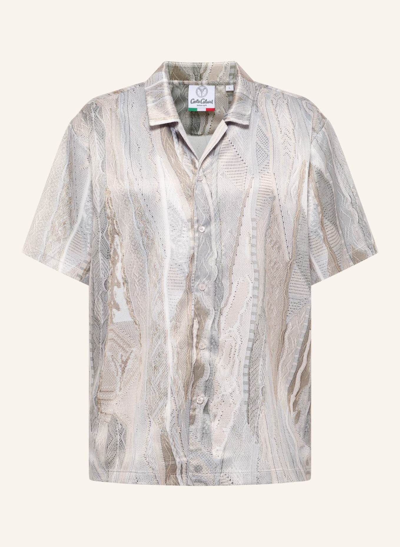 Рубашка с трикотажным принтом egetmann Carlo Colucci, бежевый
Рубашка с трикотажным принтом egetmann Carlo Colucci, бежевый