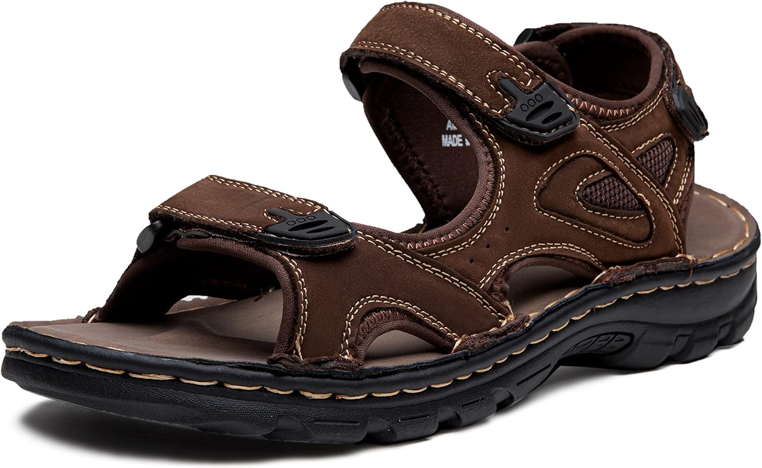 Мужские сандалии Jousen с поддержкой свода стопы, повседневные, из натуральной кожи, для лета, для отдыха на открытом воздухе и пляжа, мужские сандалии-рыбака, темно-коричневый
Мужские сандалии Jousen с поддержкой свода стопы, повседневные, из натуральной кожи, для лета, для отдыха на открытом воздухе и пляжа, мужские сандалии-рыбака, темно-коричневый
