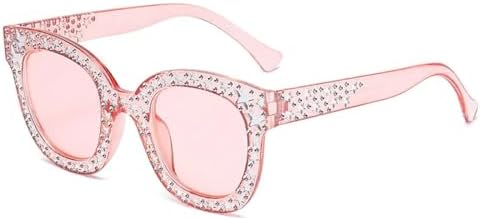 Солнцезащитные очки квадратной формы с заклепками 2027 года для женщин, большие черные солнцезащитные очки, женские очки оверсайз для рейв-фестивалей в винтажном стиле MTZJH, Pink
Солнцезащитные очки квадратной формы с заклепками 2027 года для женщин, большие черные солнцезащитные очки, женские очки оверсайз для рейв-фестивалей в винтажном стиле MTZJH, Pink