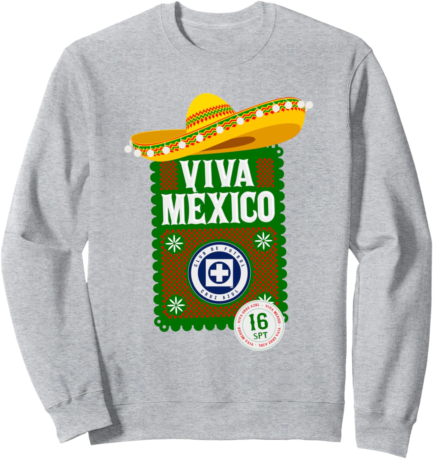 Толстовка Cruz Azul Mexico July, серая
Толстовка Cruz Azul Mexico July, серая