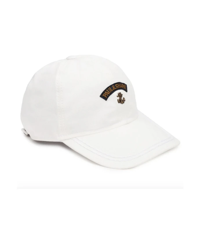 Белая бейсболка с металлическим изображением акулы. Paul & Shark, белый
Белая бейсболка с металлическим изображением акулы. Paul & Shark, белый