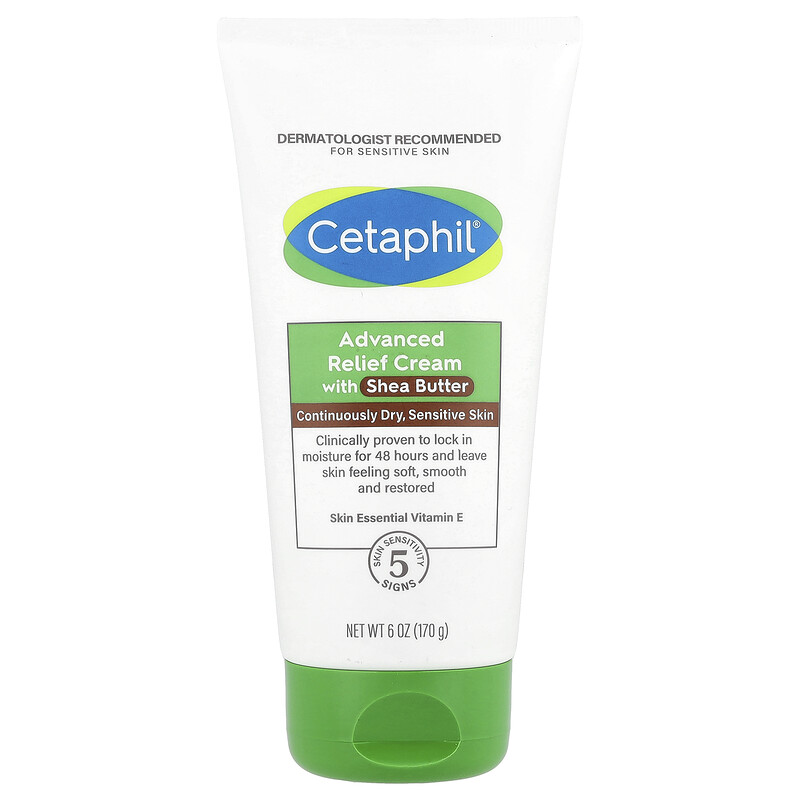 Cetaphil, Улучшенный успокаивающий крем с маслом ши, для длительного ухода за чувствительной кожей, 170 г (6 унций)
Cetaphil, Улучшенный успокаивающий крем с маслом ши, для длительного ухода за чувствительной кожей, 170 г (6 унций)