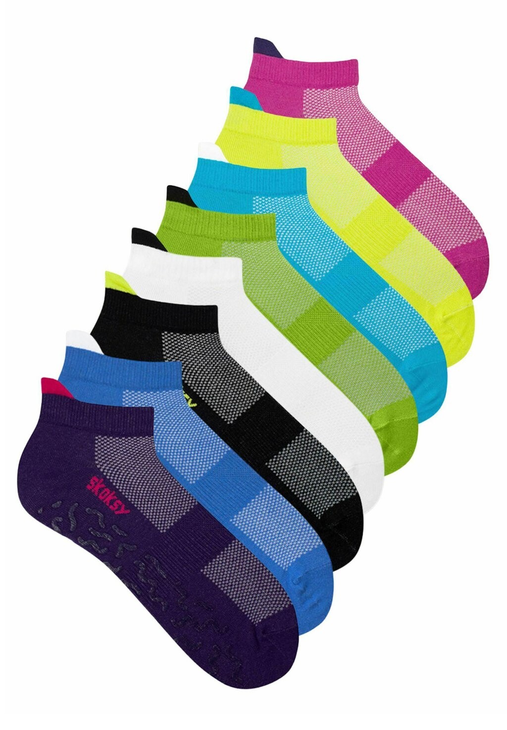 Носки для тренировок ABS, NON-SLIP YOGA, PILATES (8-PACK) Zooksy, мультиколор
Носки для тренировок ABS, NON-SLIP YOGA, PILATES (8-PACK) Zooksy, мультиколор