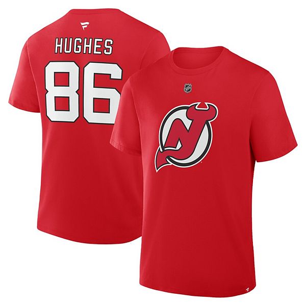Футболка New Jersey Devils с именем и номером Джека Хьюза Fanatics
Футболка New Jersey Devils с именем и номером Джека Хьюза Fanatics