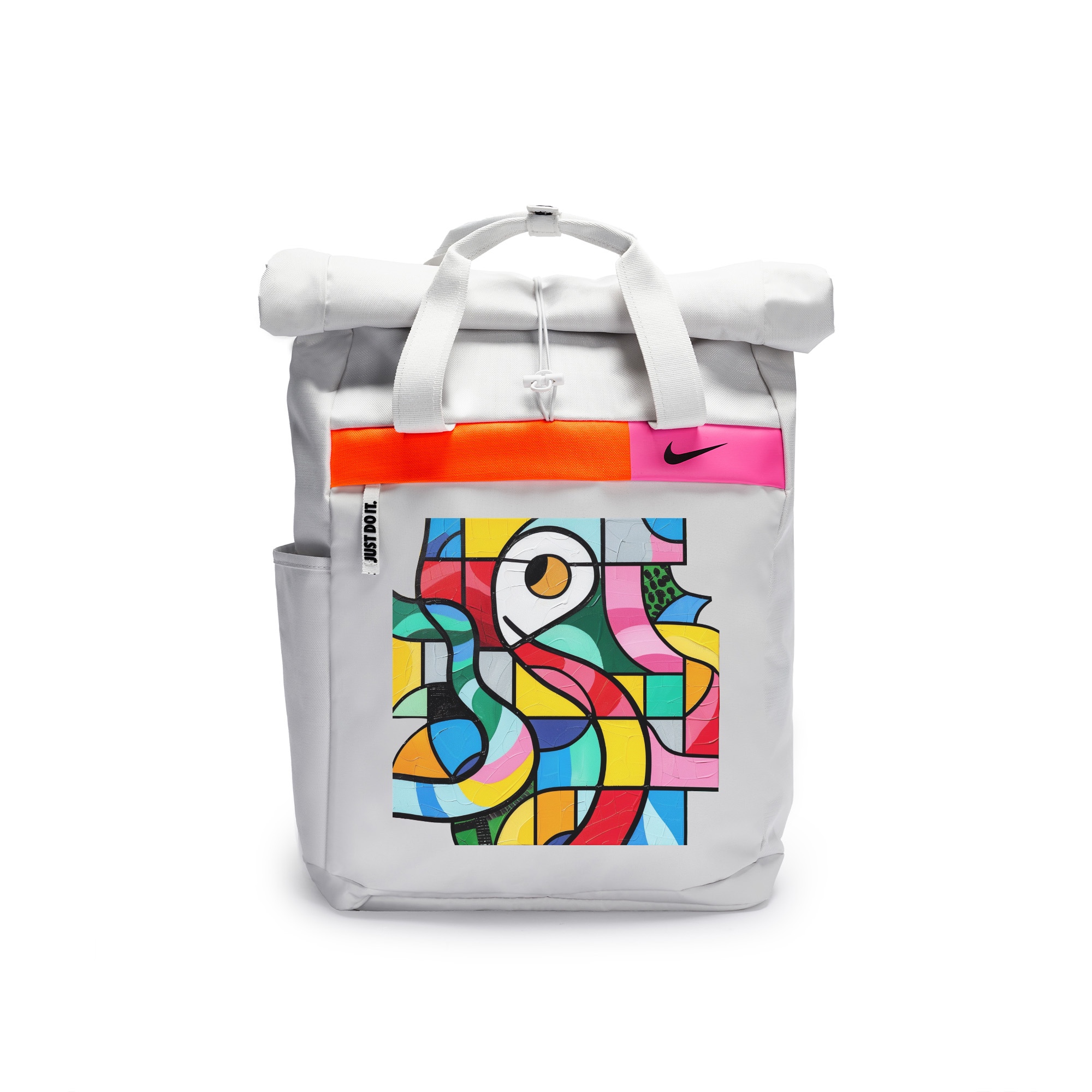 Nike Повседневный рюкзак унисекс для ежедневных поездок в минималистичном стиле, Abstract Snake Illustration
Nike Повседневный рюкзак унисекс для ежедневных поездок в минималистичном стиле, Abstract Snake Illustration