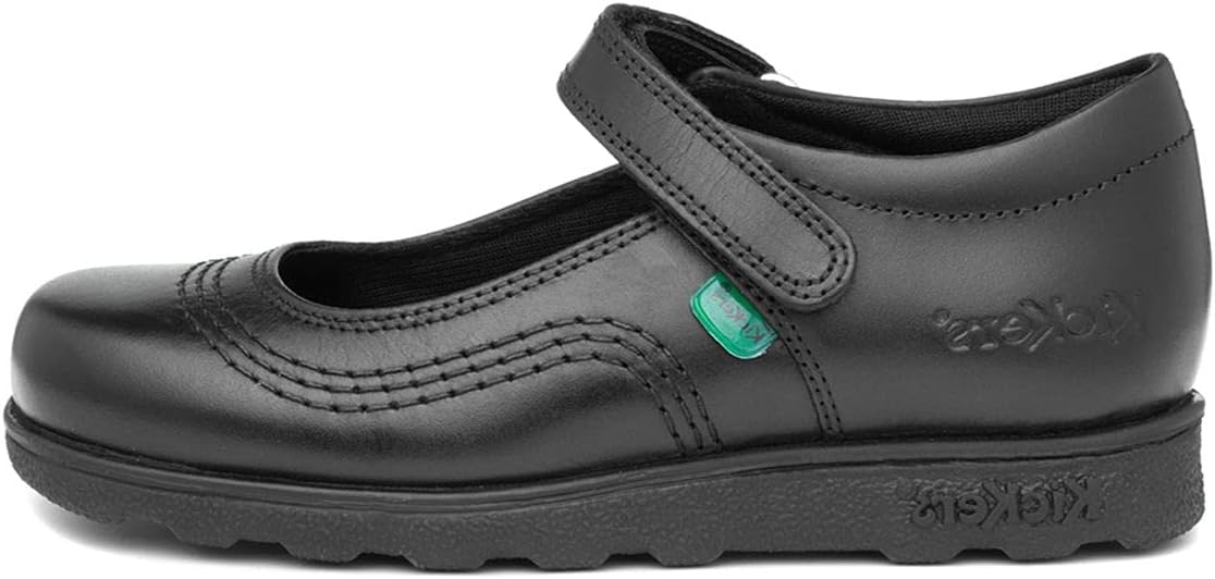 Детские кожаные школьные туфли Kickers Girls Fragma Pop, черный
Детские кожаные школьные туфли Kickers Girls Fragma Pop, черный