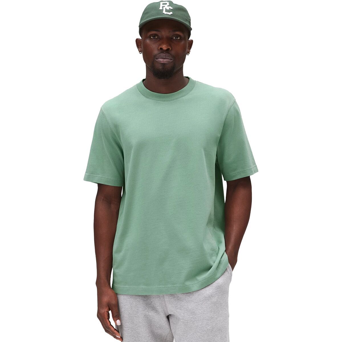 Средневесовая джерси стандартная футболка Reigning Champ, цвет sage
Средневесовая джерси стандартная футболка Reigning Champ, цвет sage