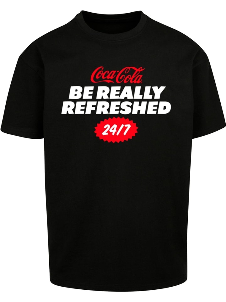 Футболка Coca Cola Refreshed Oversize Tee черного цвета Merchcode
Футболка Coca Cola Refreshed Oversize Tee черного цвета Merchcode