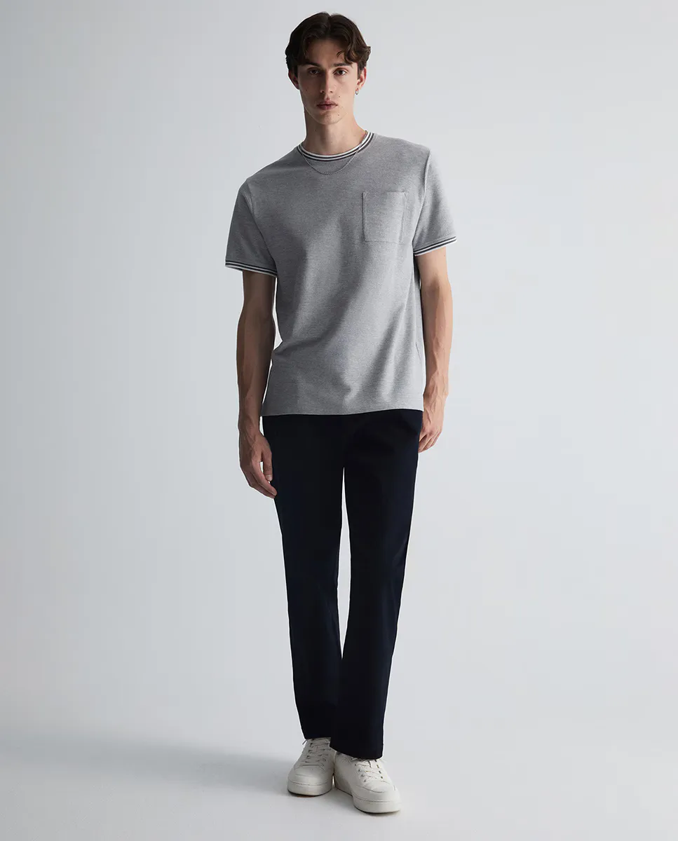 Футболка с рельефной структурой Sfera, светло-серый
Футболка с рельефной структурой Sfera, светло-серый