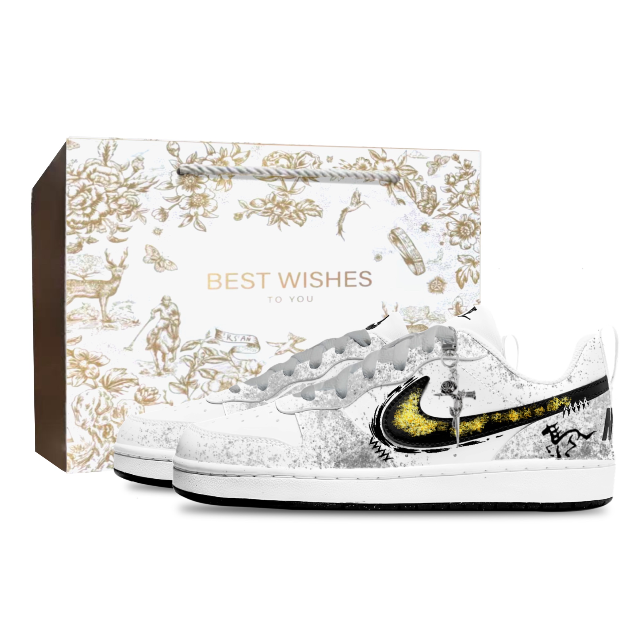 Court Borough устойчивые к истиранию низкие детские скейтбординг кроссовки Unisex Nike, белый
Court Borough устойчивые к истиранию низкие детские скейтбординг кроссовки Unisex Nike, белый