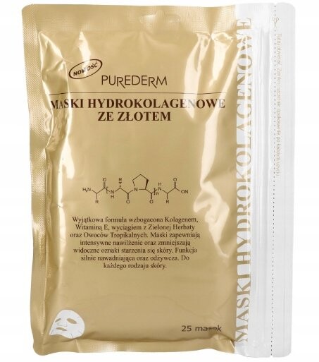Гидроколлагеновая маска с золотом, 25 шт. Purederm
Гидроколлагеновая маска с золотом, 25 шт. Purederm