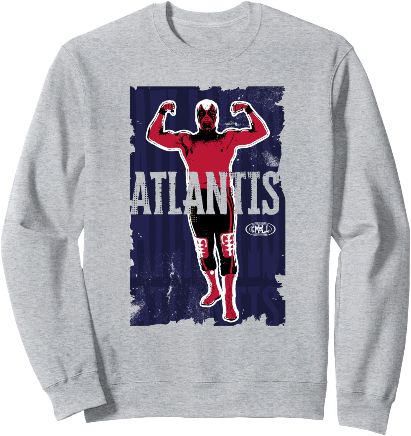 Атлантида, мексиканский лучадор. Идеально подходит как для мужчин, так и для женщин. Толстовка Cmll, серый
Атлантида, мексиканский лучадор. Идеально подходит как для мужчин, так и для женщин. Толстовка Cmll, серый