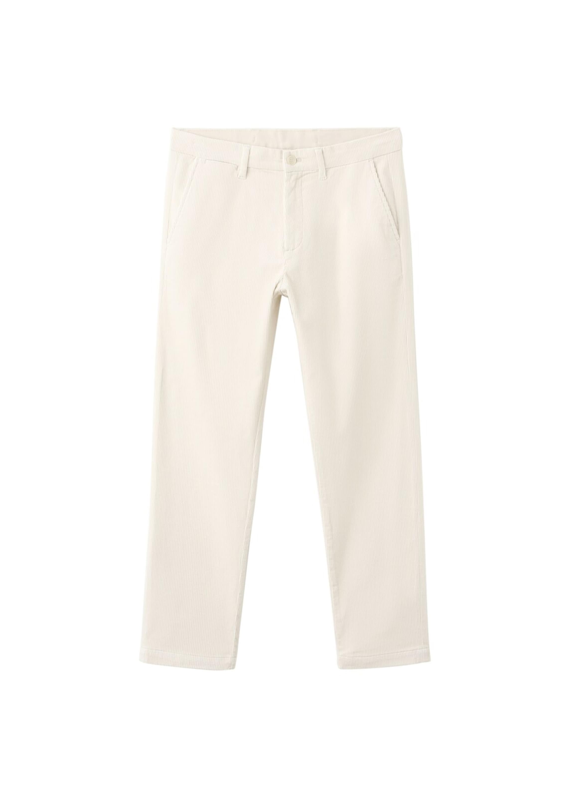 MANGO MAN Брюки 'Berdam' Slim fit цвета Ivory
MANGO MAN Брюки 'Berdam' Slim fit цвета Ivory