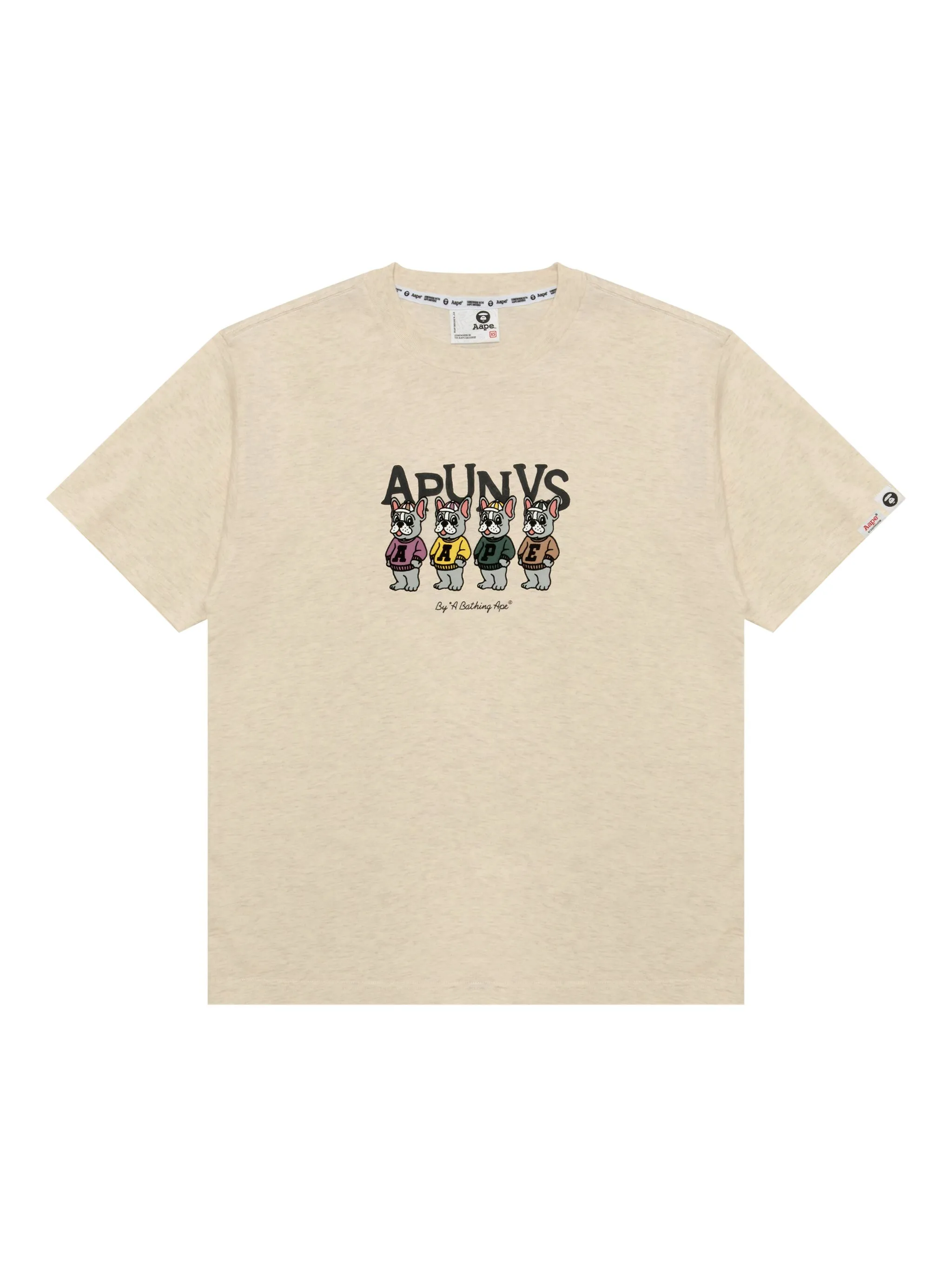 Футболка Bulldog с графичным принтом Aape By A Bathing Ape, бежевый
Футболка Bulldog с графичным принтом Aape By A Bathing Ape, бежевый